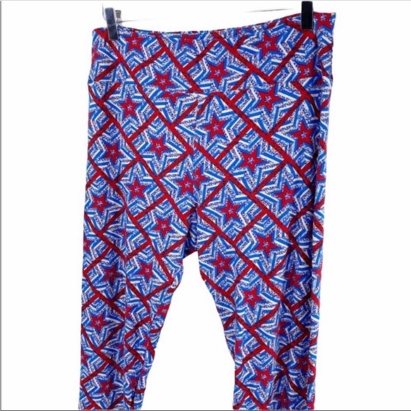 LULAROE star leggings pants TC - Picture 4 of 7